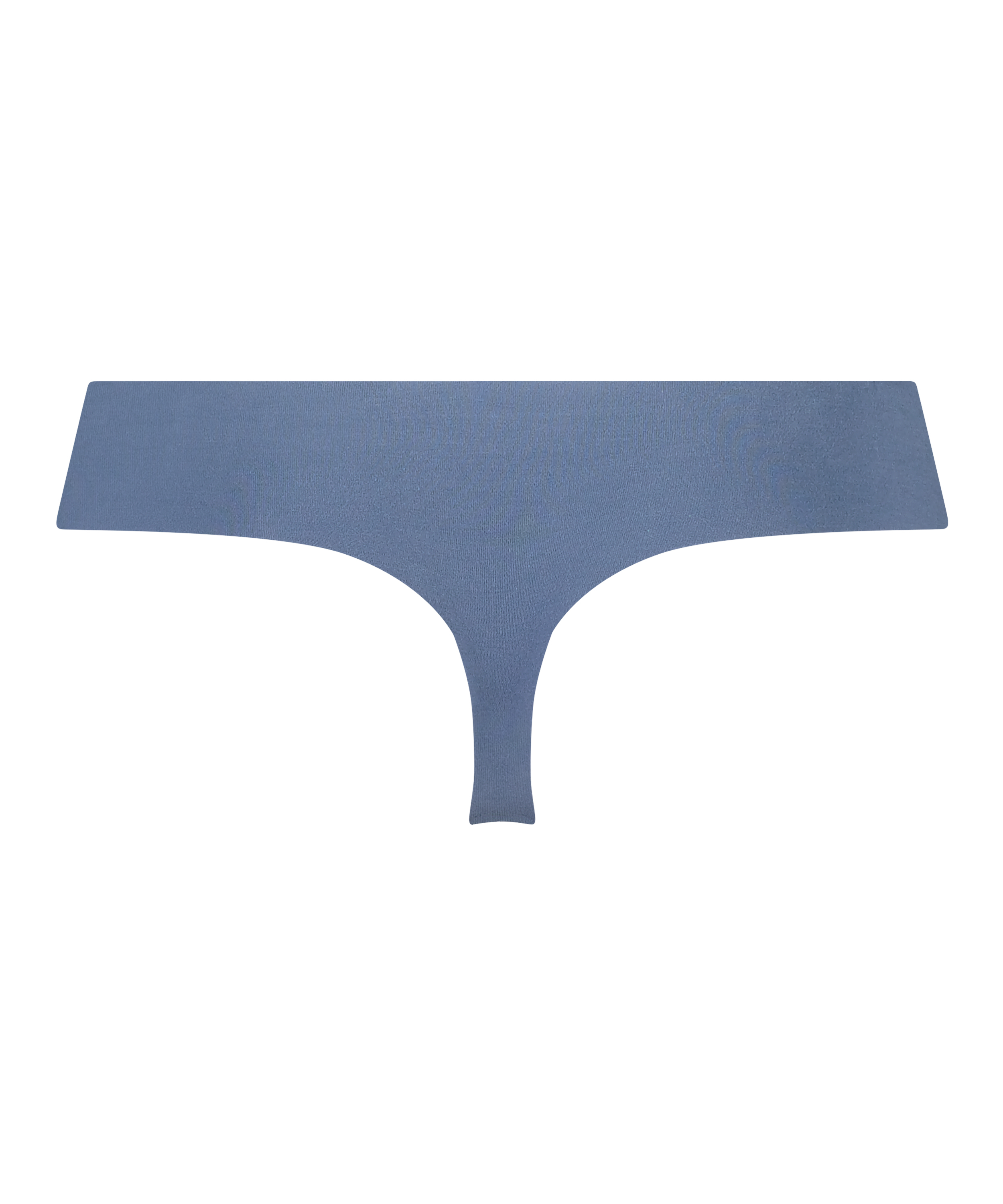 String invisible en coton, Bleu, main