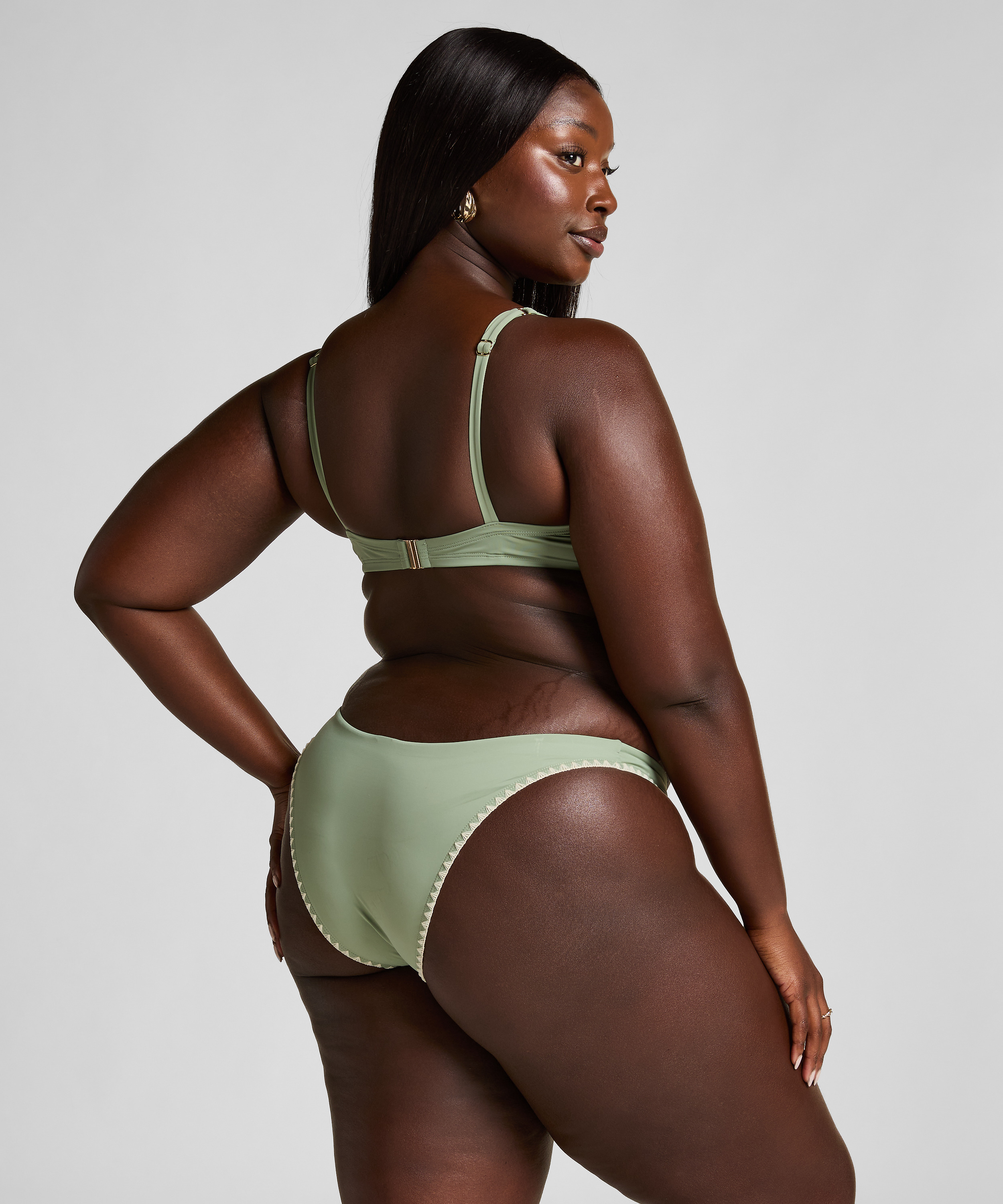 Haut de bikini Joburg, Vert, main