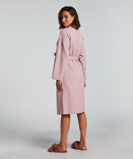 Peignoir Waffle, Violet