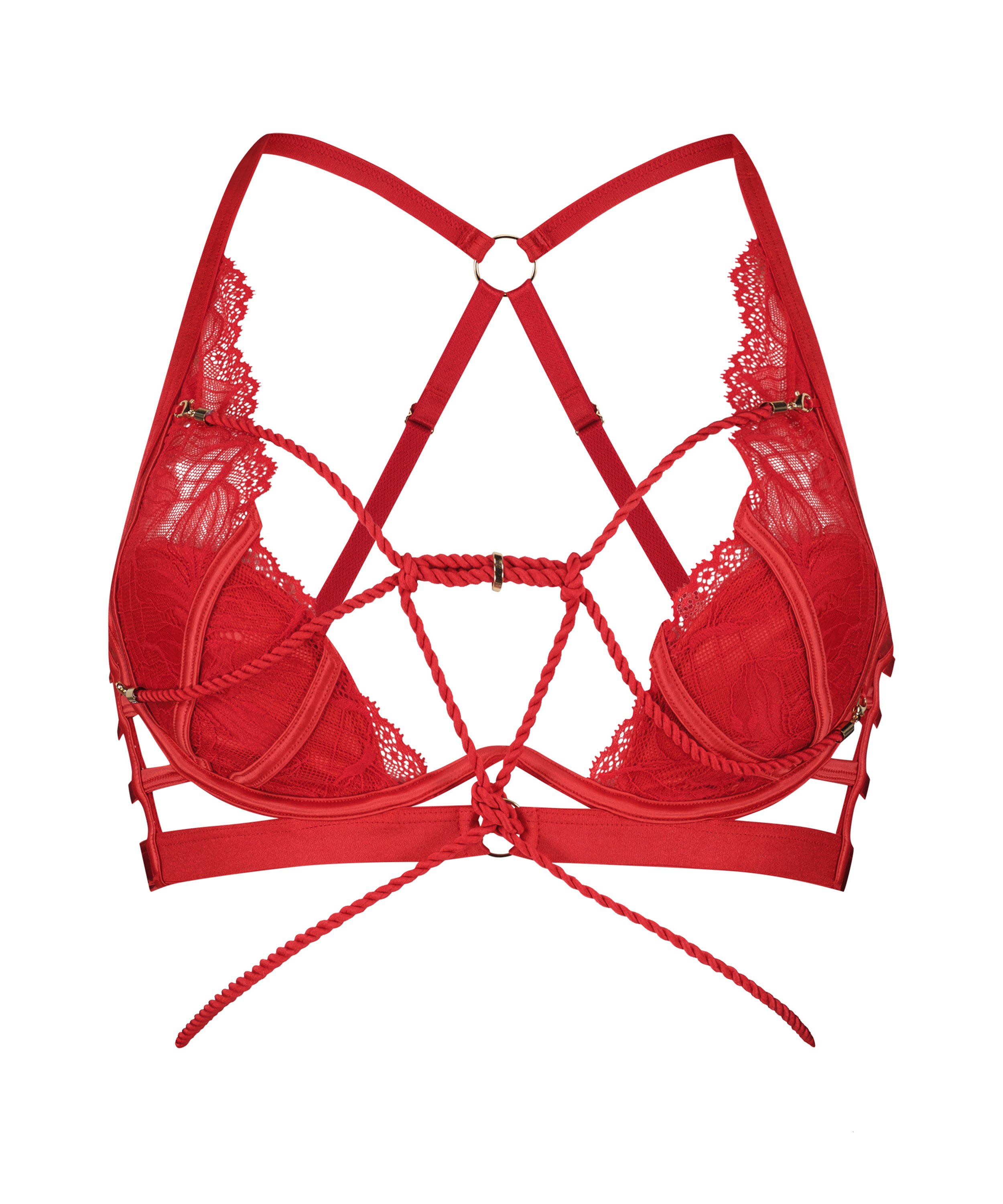 Soutien-gorge à armatures préformé Bellini, Rouge, main
