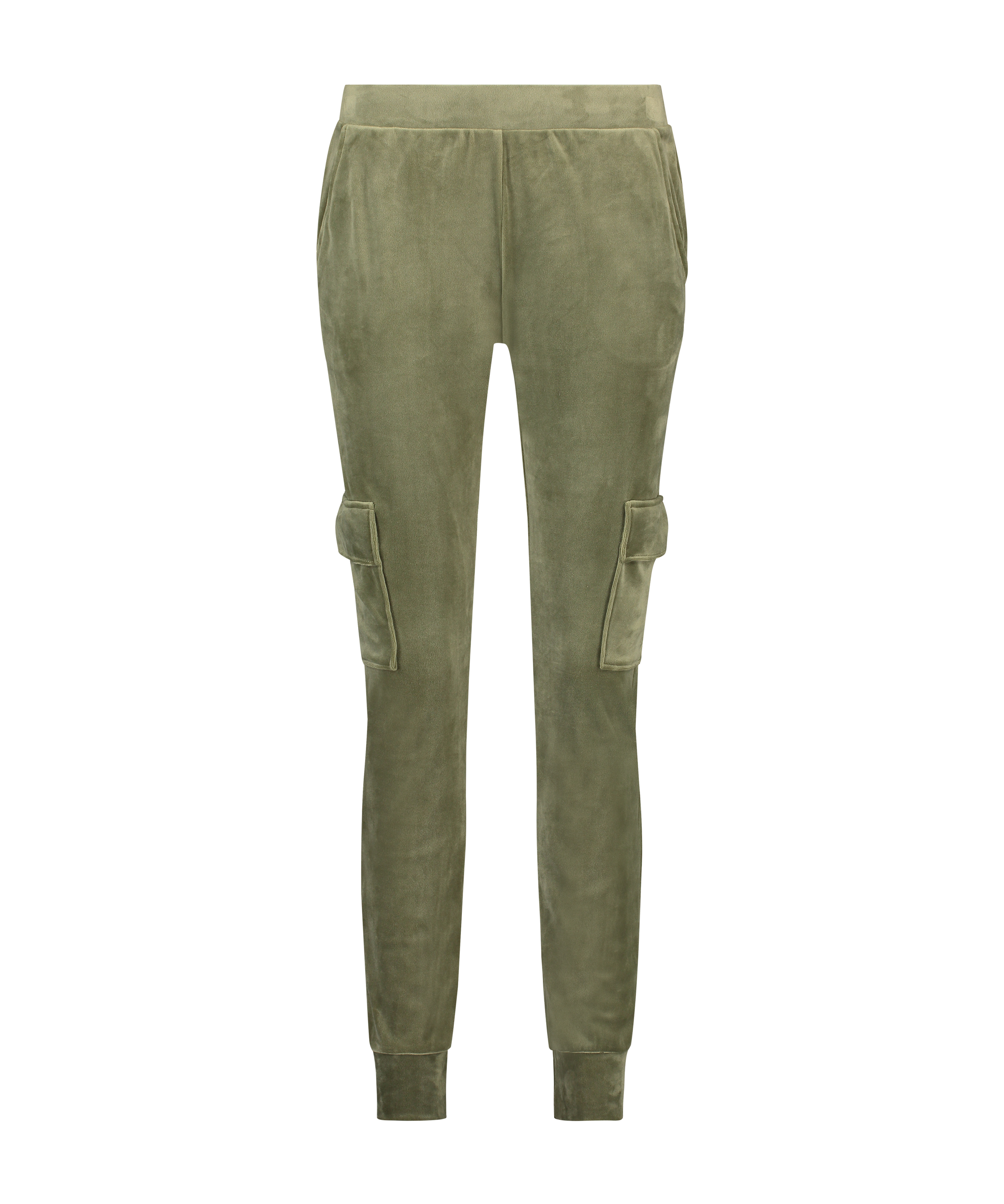 Pantalon de jogging Velours Cargo, Vert, main