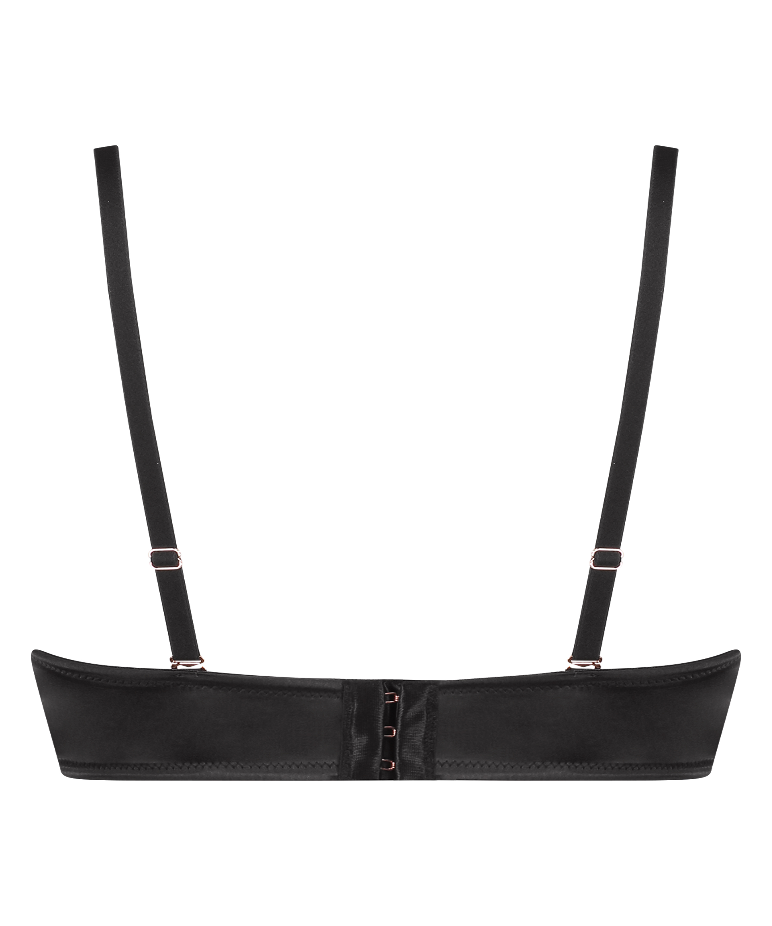 Soutien-gorge à armatures préformé sans bretelles Chalice, Noir, main