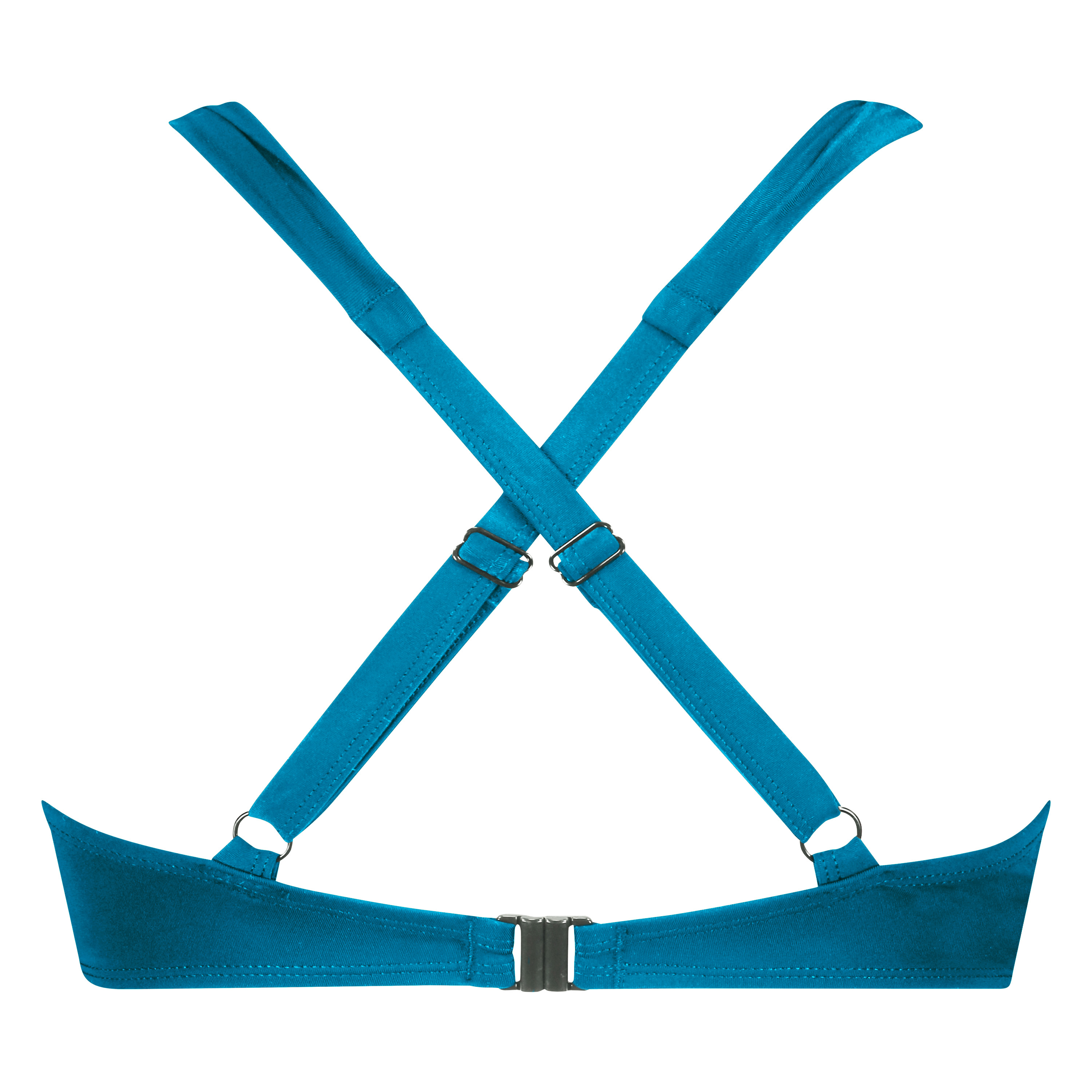 Haut de bikini à armatures préformé Sunset Dreams Taille E +, Bleu, main