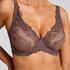 Soutien-gorge à armatures non-préformé Diva, Marron