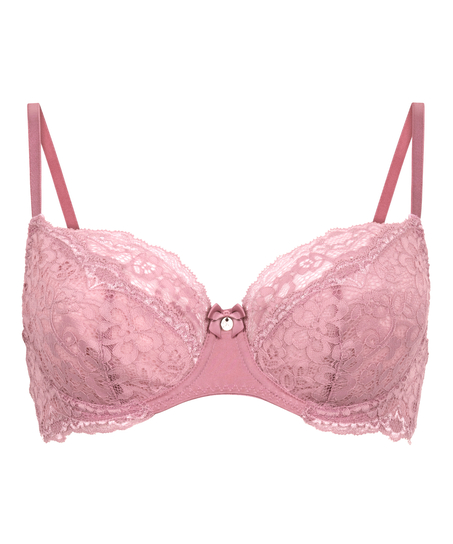 Soutien-gorge à armatures non-préformé Marine, Rose