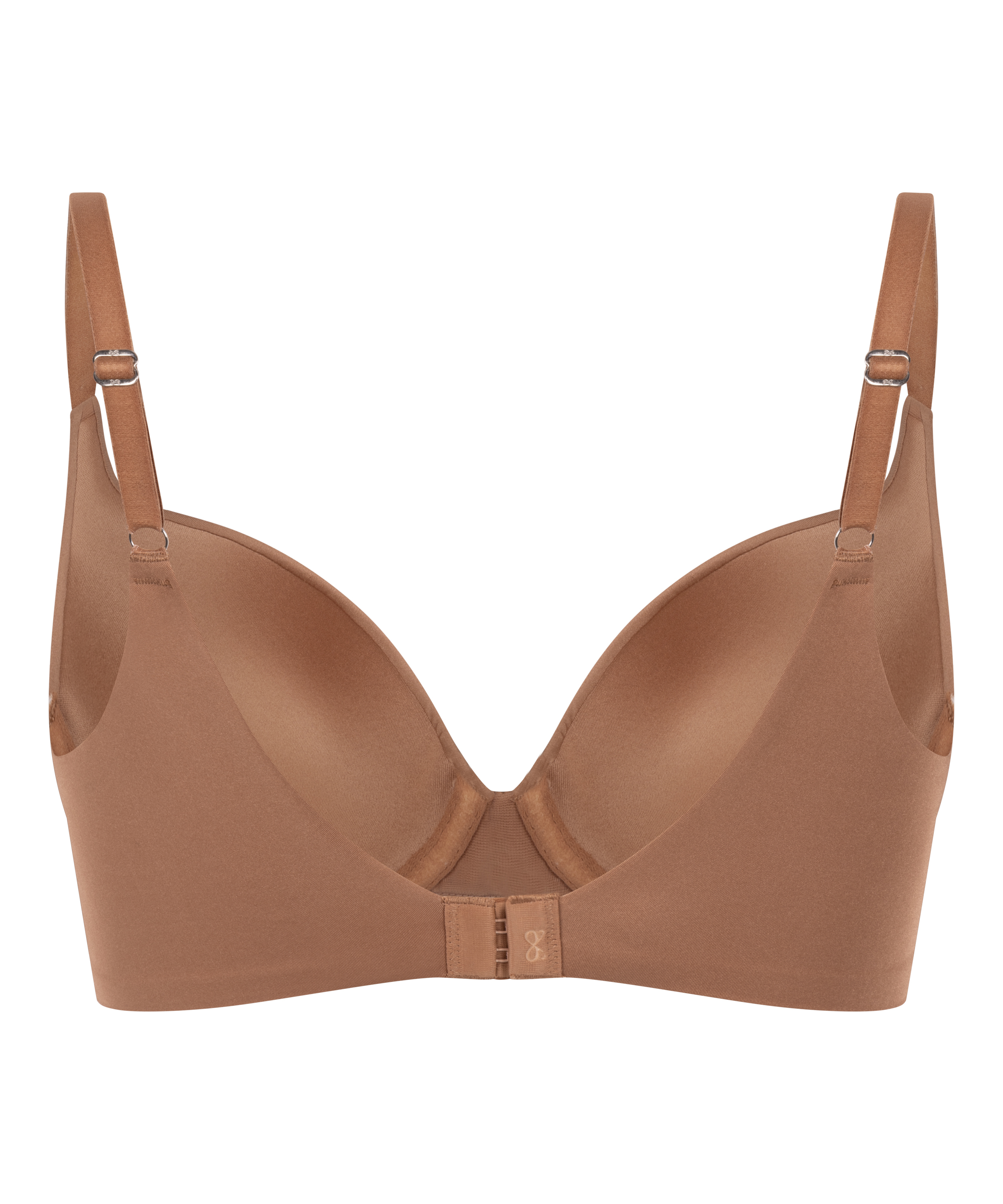 Soutien-gorge à armatures préformé Smooth, Marron, main
