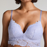 Soutien-gorge préformé sans armatures longline Shiloh, Violet