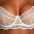 Soutien-gorge non-rembourré à armatures Isabelle, Blanc