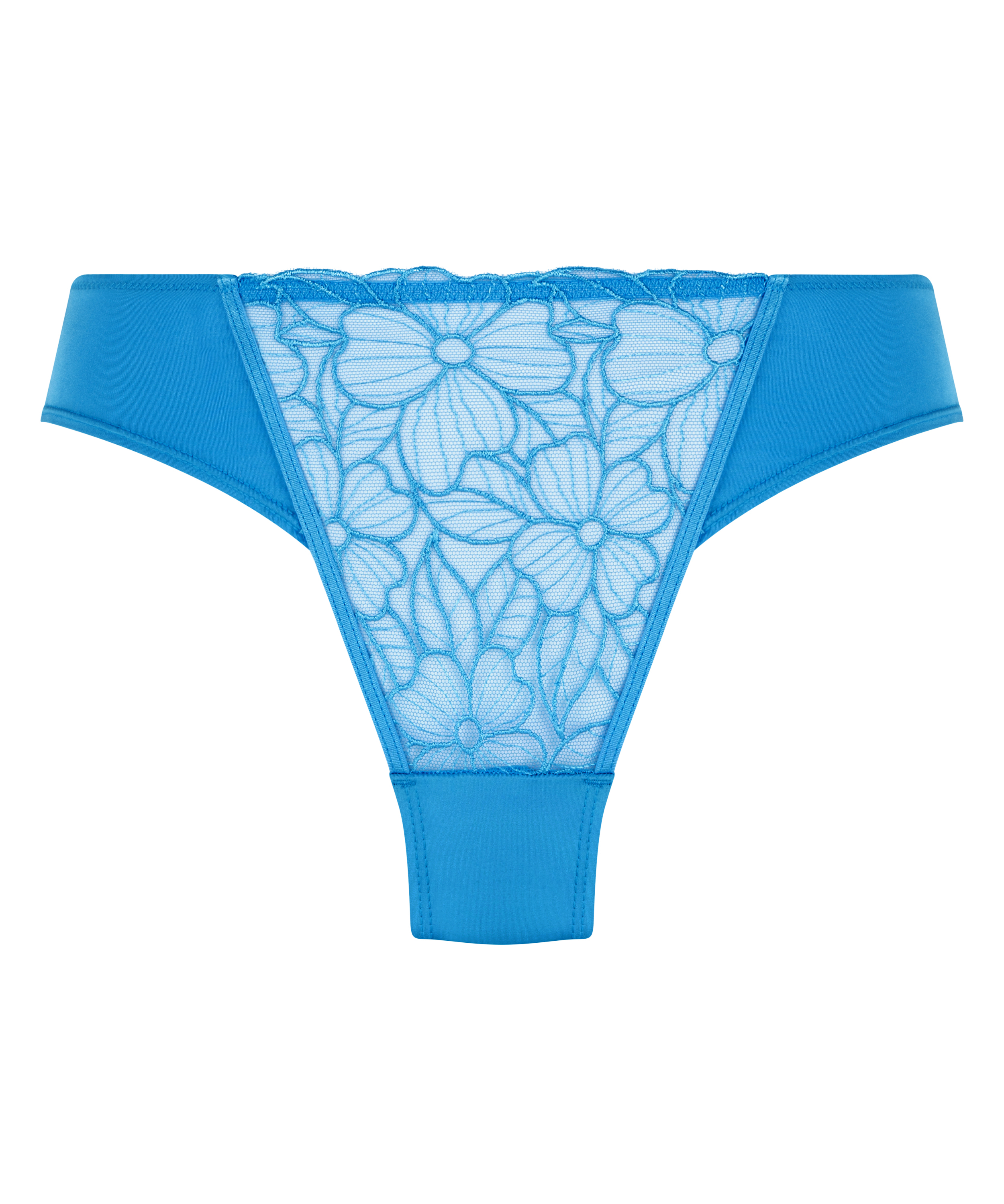 Slip brésilien Anya, Bleu, main