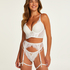 Soutien-gorge préformé push-up longline Jolie, Blanc