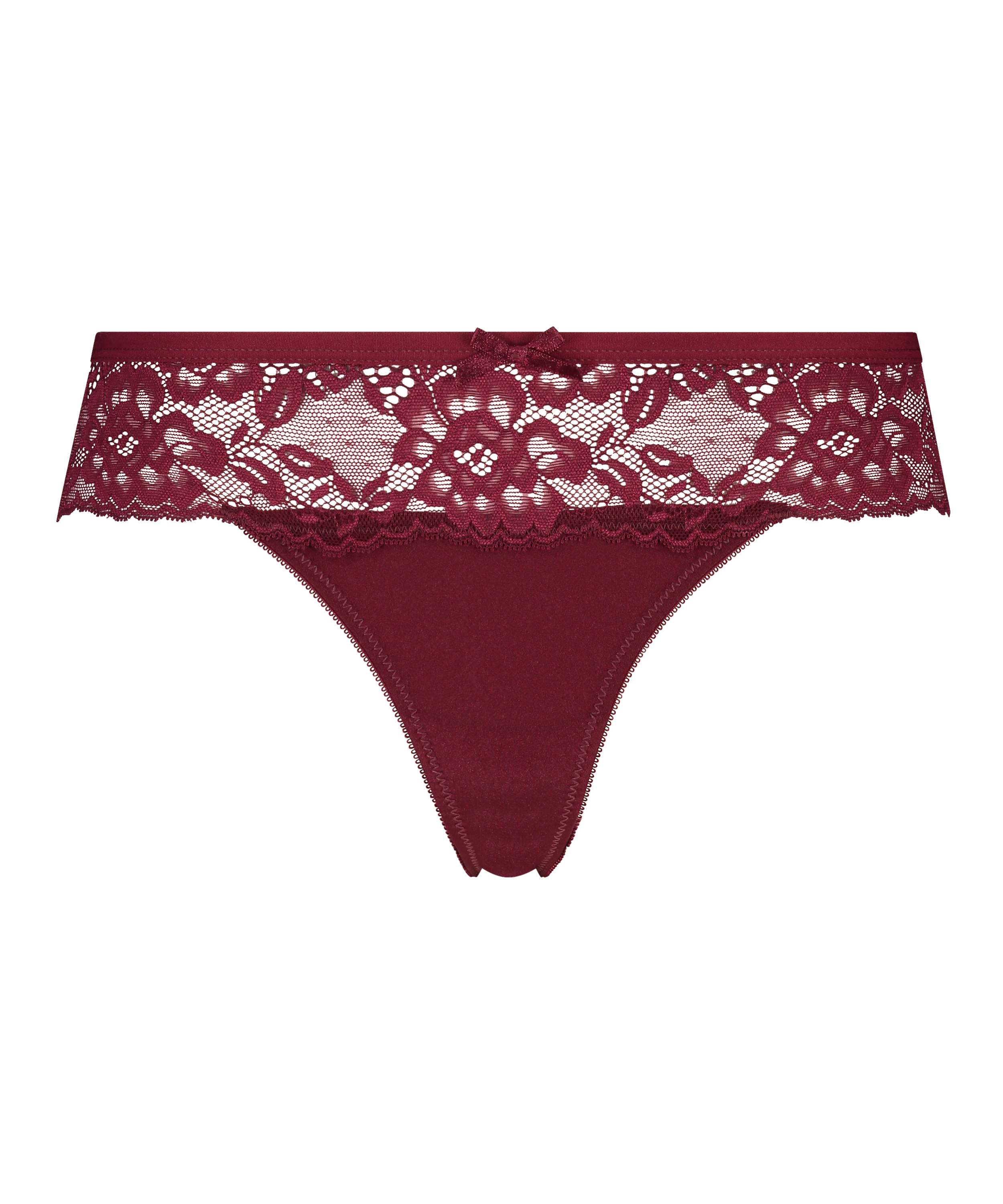 Boxer string Bianca, Rouge, main