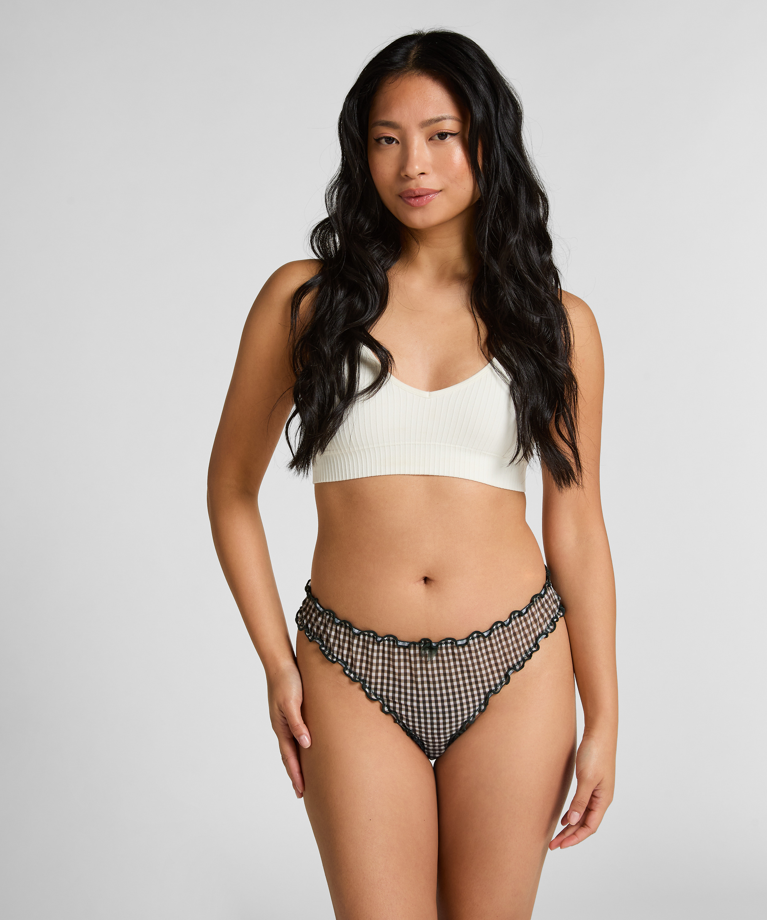 Ensemble cadeau de strings de Noël, Vert, main