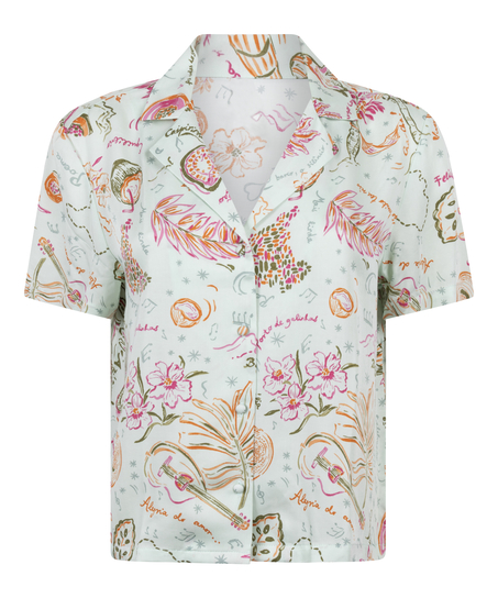 Veste en satin, Vert