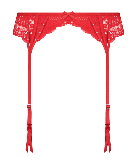 Porte-jarretelles Mariah, Rouge