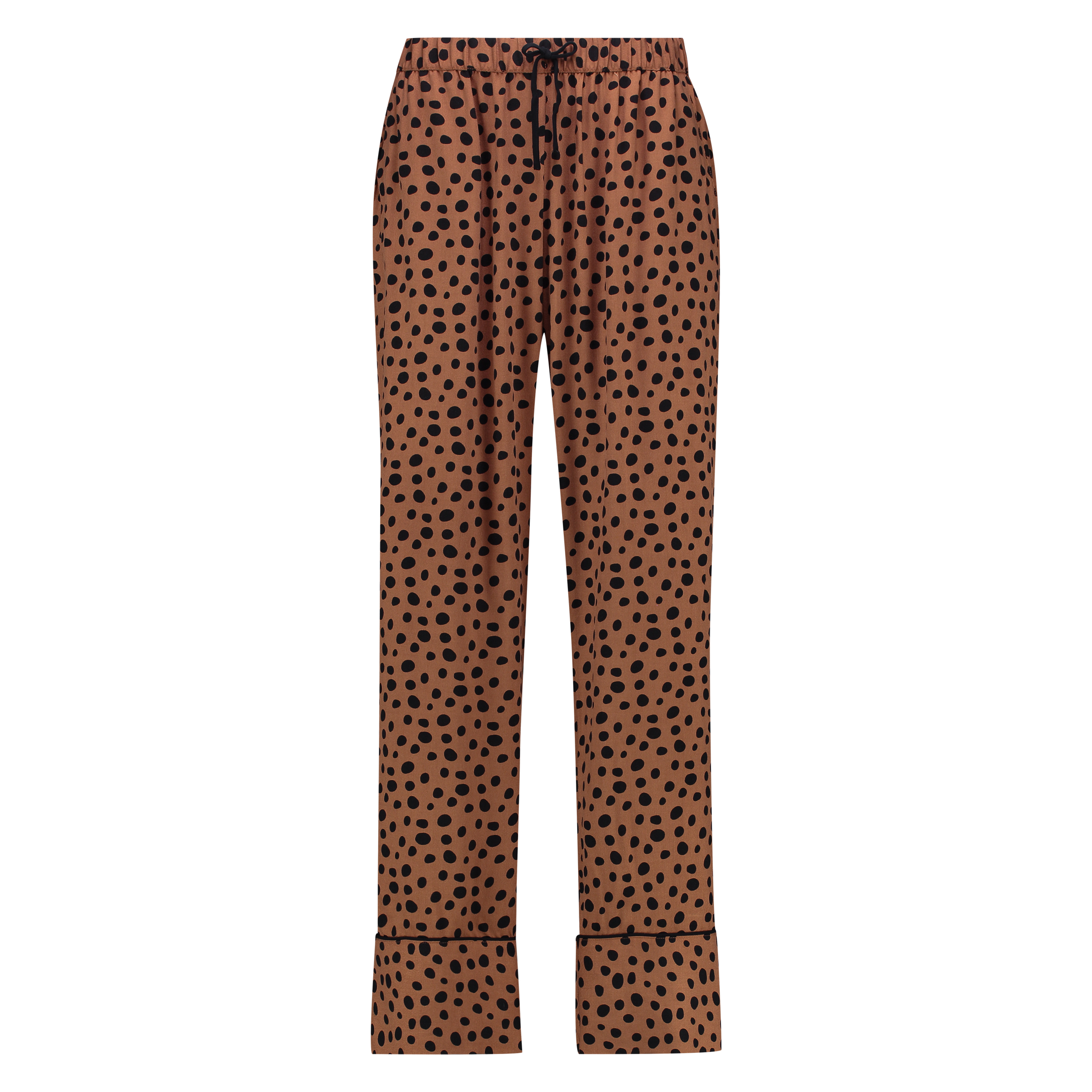 Pantalon de pyjama, marron, main