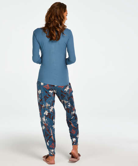 Petite Pantalon de pyjama Jersey, Bleu