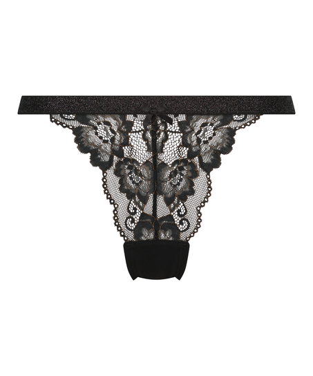 Slip br&eacute;silien Phia, Noir