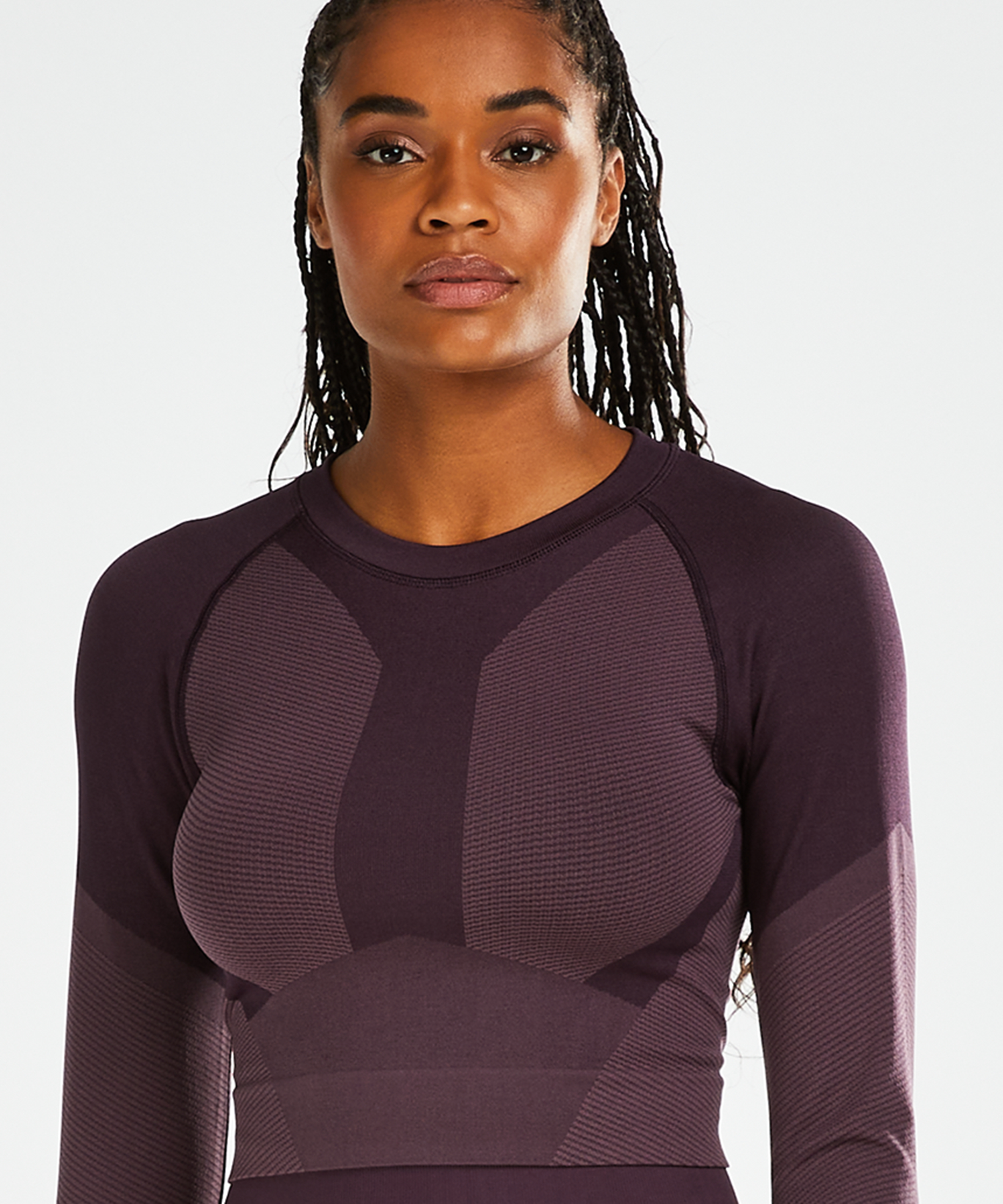 HKMX Crop top The Motion, Violet, main