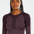 HKMX Crop top The Motion, Violet