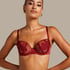 Soutien-gorge à armatures non-préformé Ember, Rouge