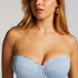 Haut de bikini à armatures à effet push-up préformé Scallop Taille A - E, Bleu