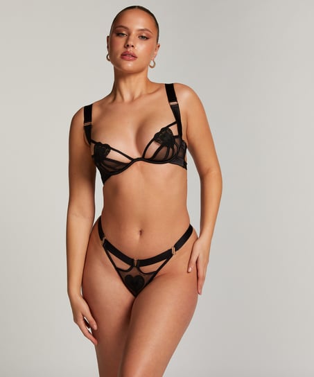 Soutien-gorge à armatures non-préformé Casanova, Noir