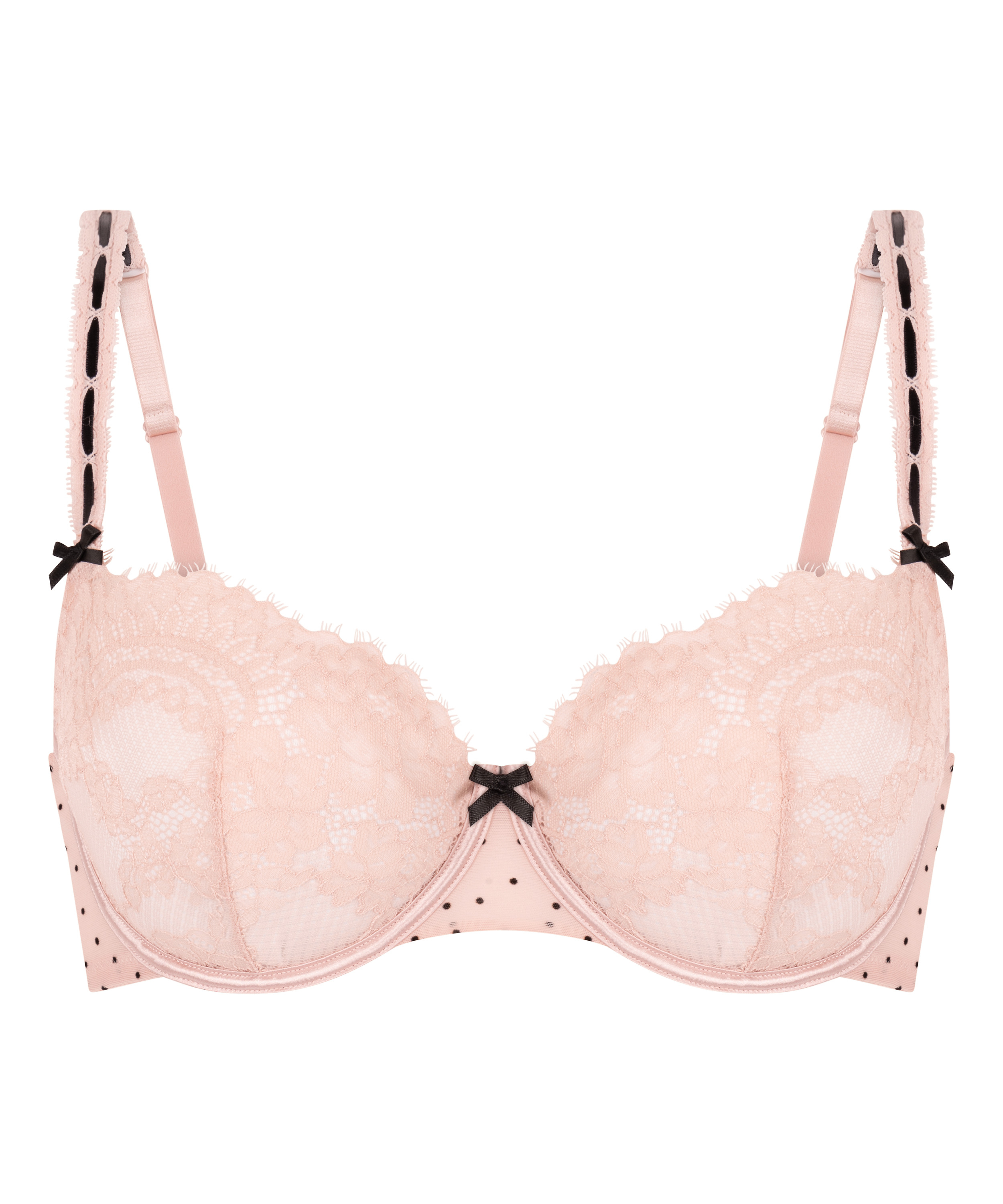 Soutien-gorge &agrave; armatures non-rembourr&eacute; Dorothy, Rose, main