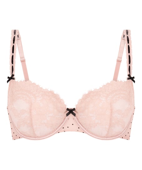 Soutien-gorge &agrave; armatures non-rembourr&eacute; Dorothy, Rose