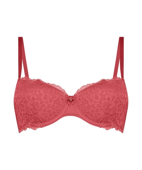 Soutien-gorge à armatures préformé Marine, Rouge