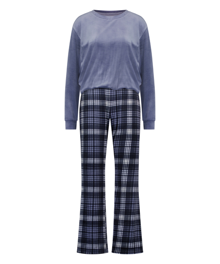 Pyjama avec sac, Bleu
