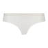 Slip brésilien en maille, Blanc