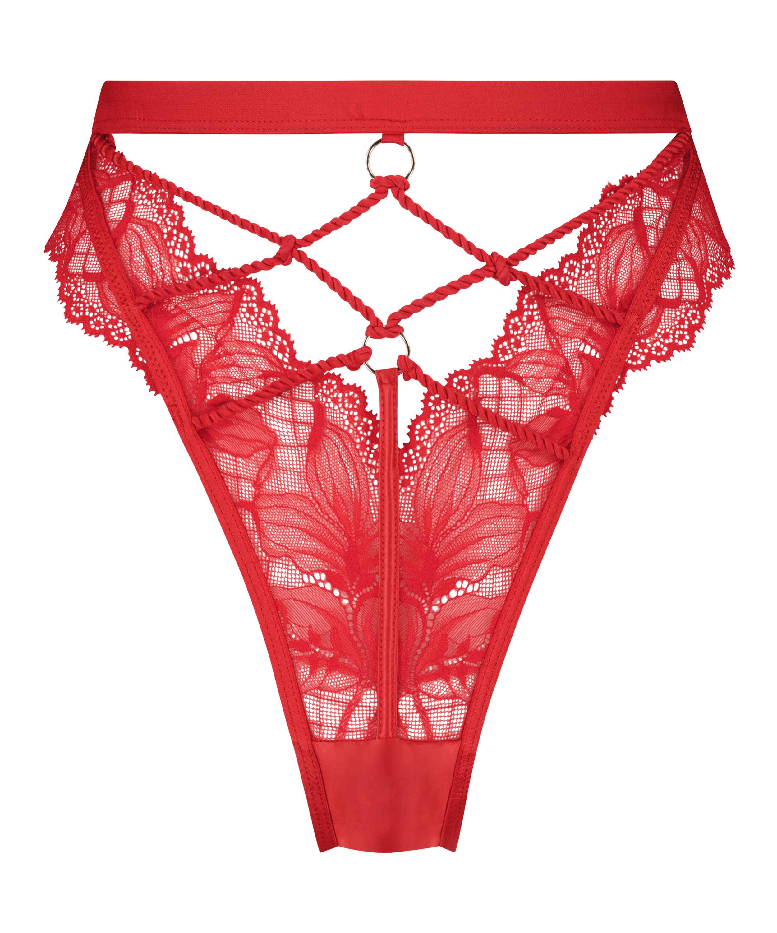 Slip brésilien Bellini, Rouge, main