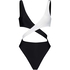 Maillot de bain Crossover HKM x NA-KD, Blanc