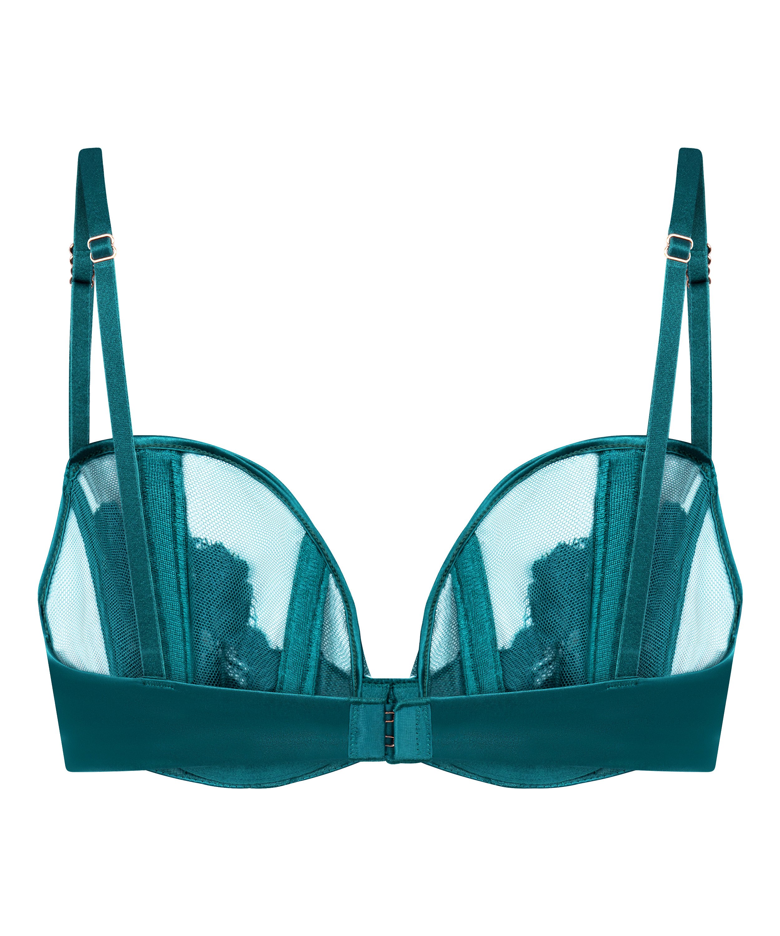 Soutien-gorge à armatures non-préformé Ember, Vert, main