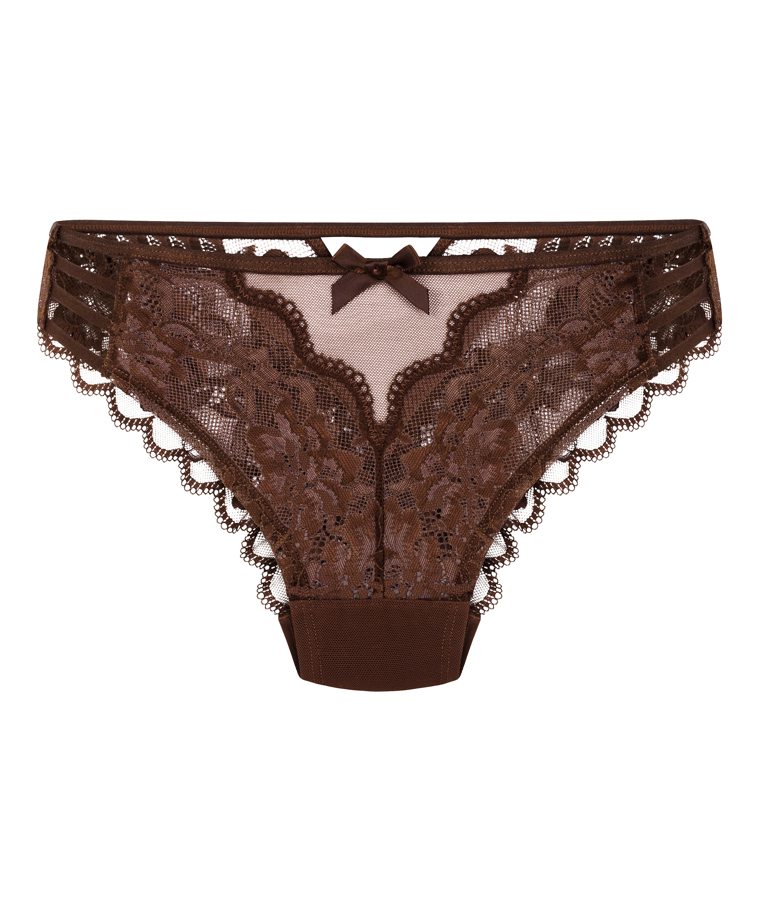 Slip brésilien Lisa, marron, main