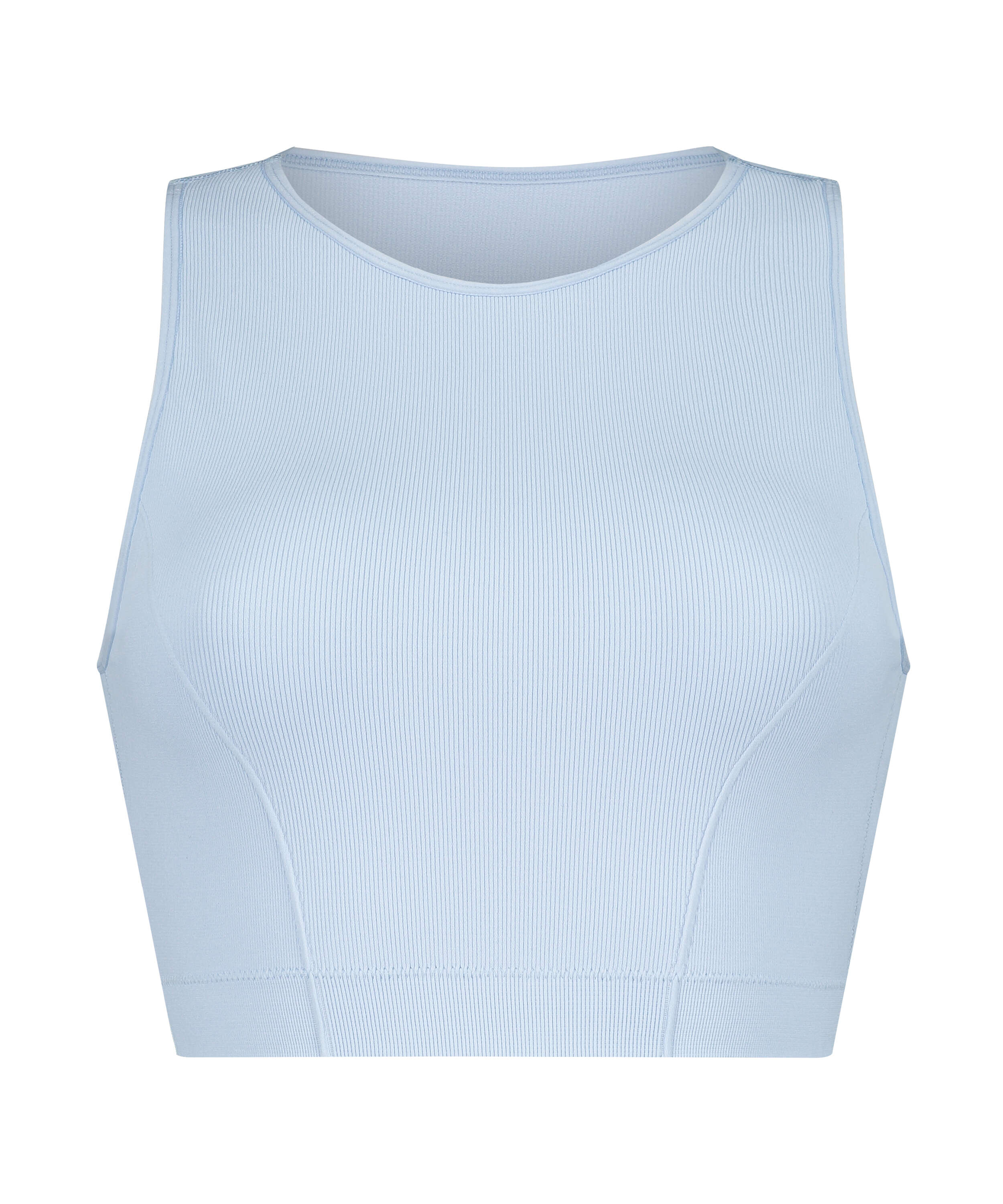 Crop top Bae, Bleu, main