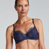 Soutien-gorge rembourré à armatures Pearlene, Bleu