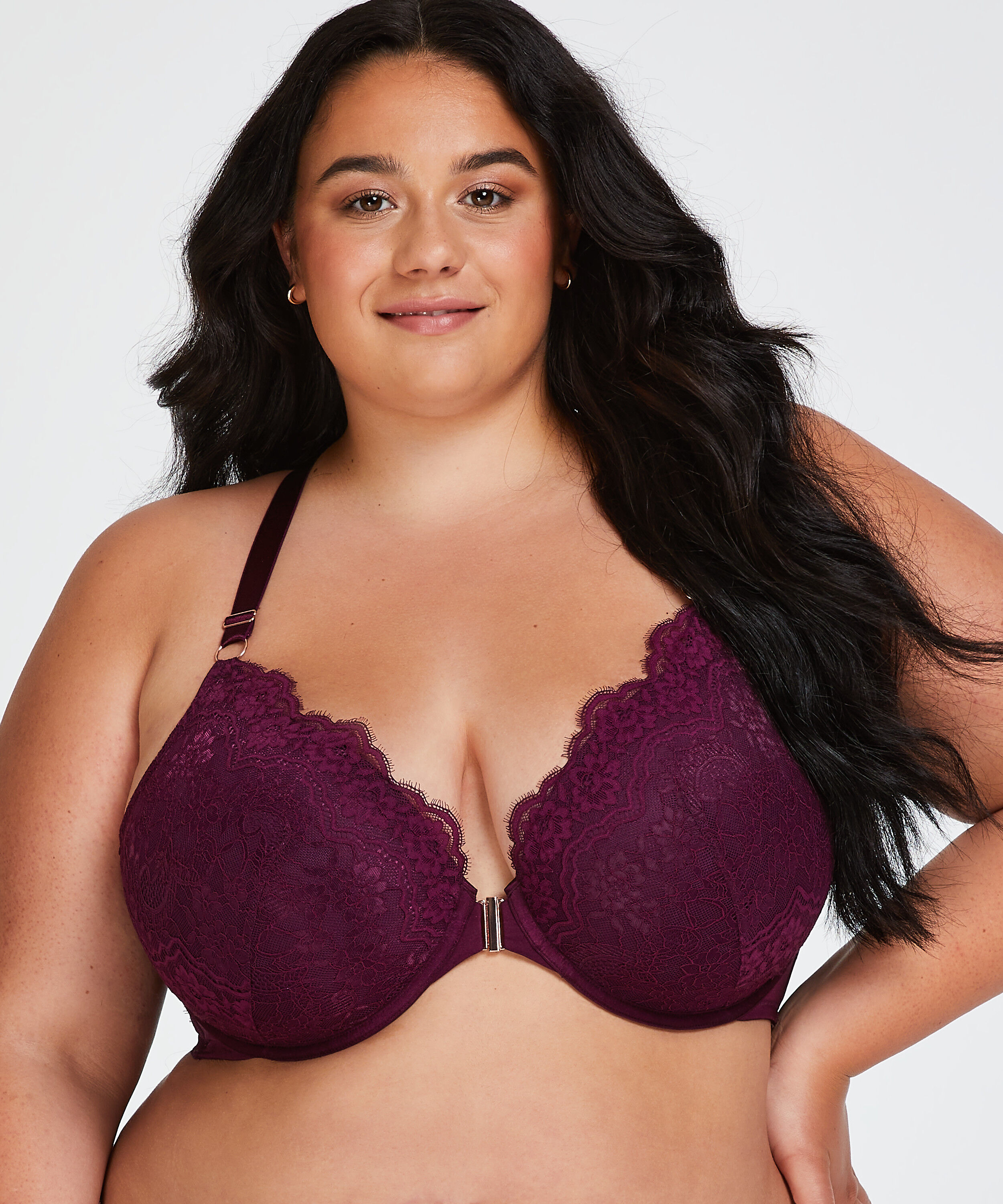 Soutien-gorge &agrave; armatures pr&eacute;form&eacute; Melissa, Violet
