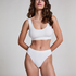 Brassière Scoop Dianne, Blanc