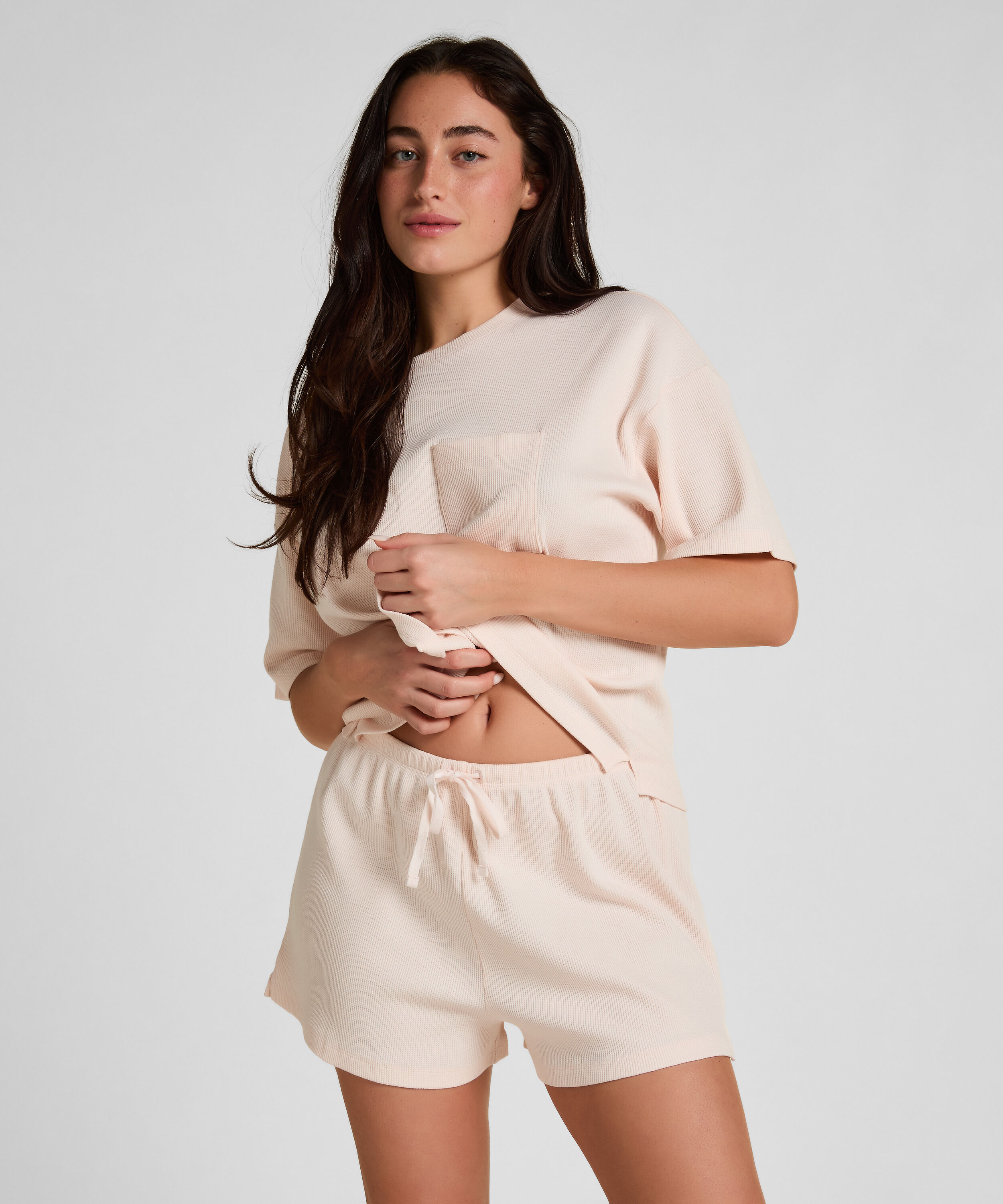 Short Waffle, Rose Short Waffle, Rose