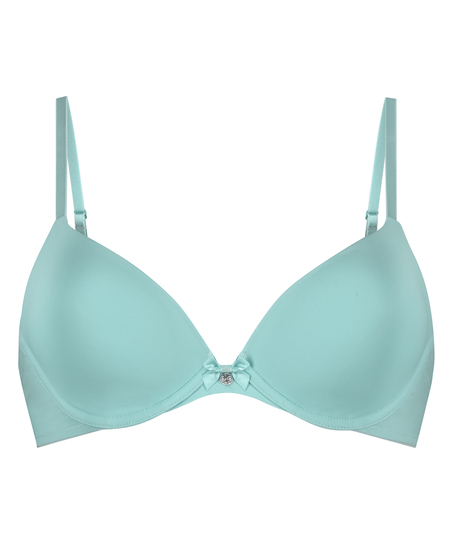 Soutien-gorge &agrave; armatures pr&eacute;form&eacute; Plunge, Bleu