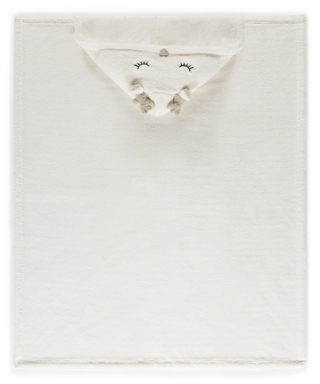 Plaid câlin Renne, Blanc