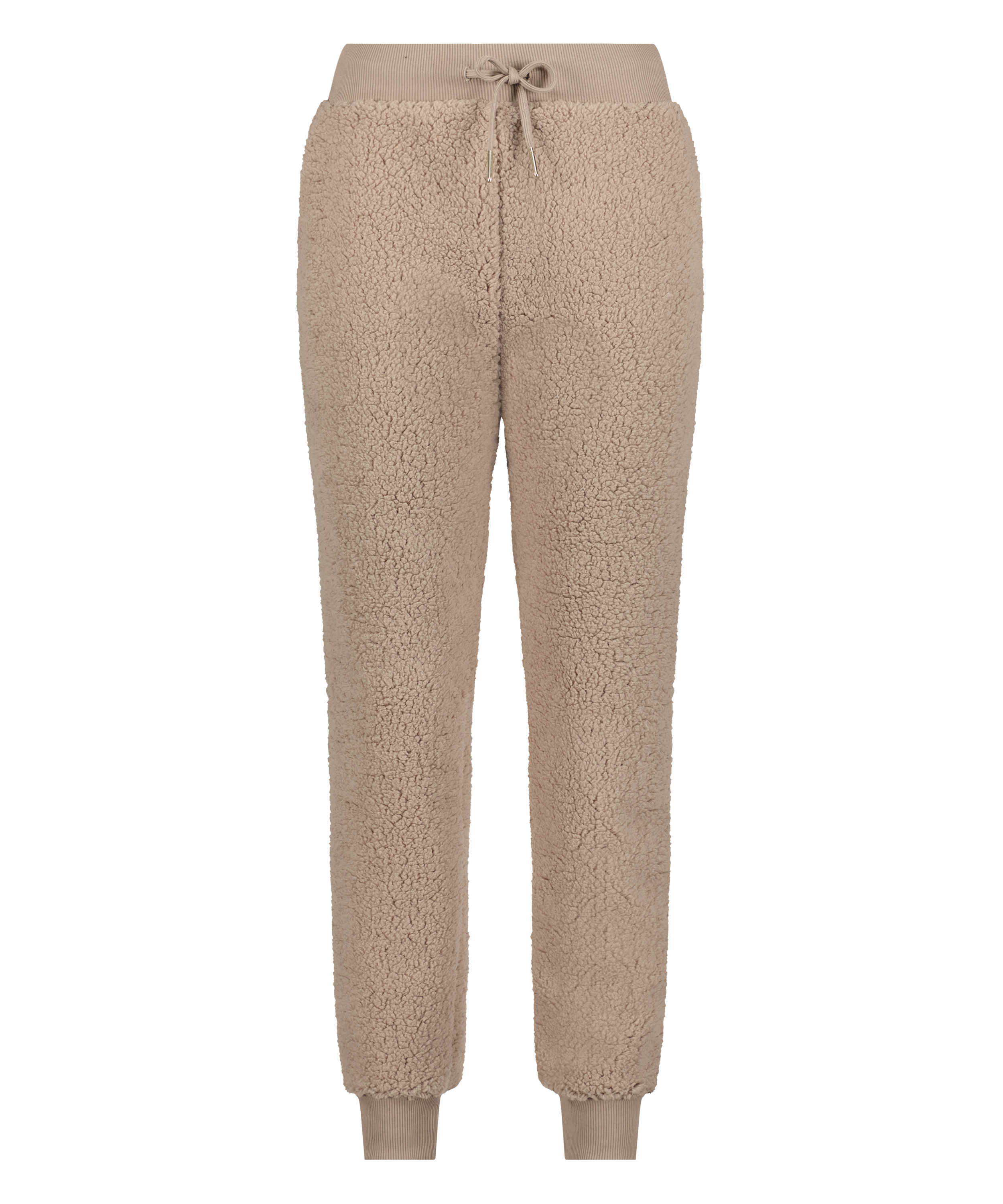 Pantalon de jogging polaire, Marron, main
