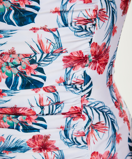 Maillot de bain Vintage, Blanc