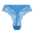 Slip brésilien jambes hautes Dora, Bleu