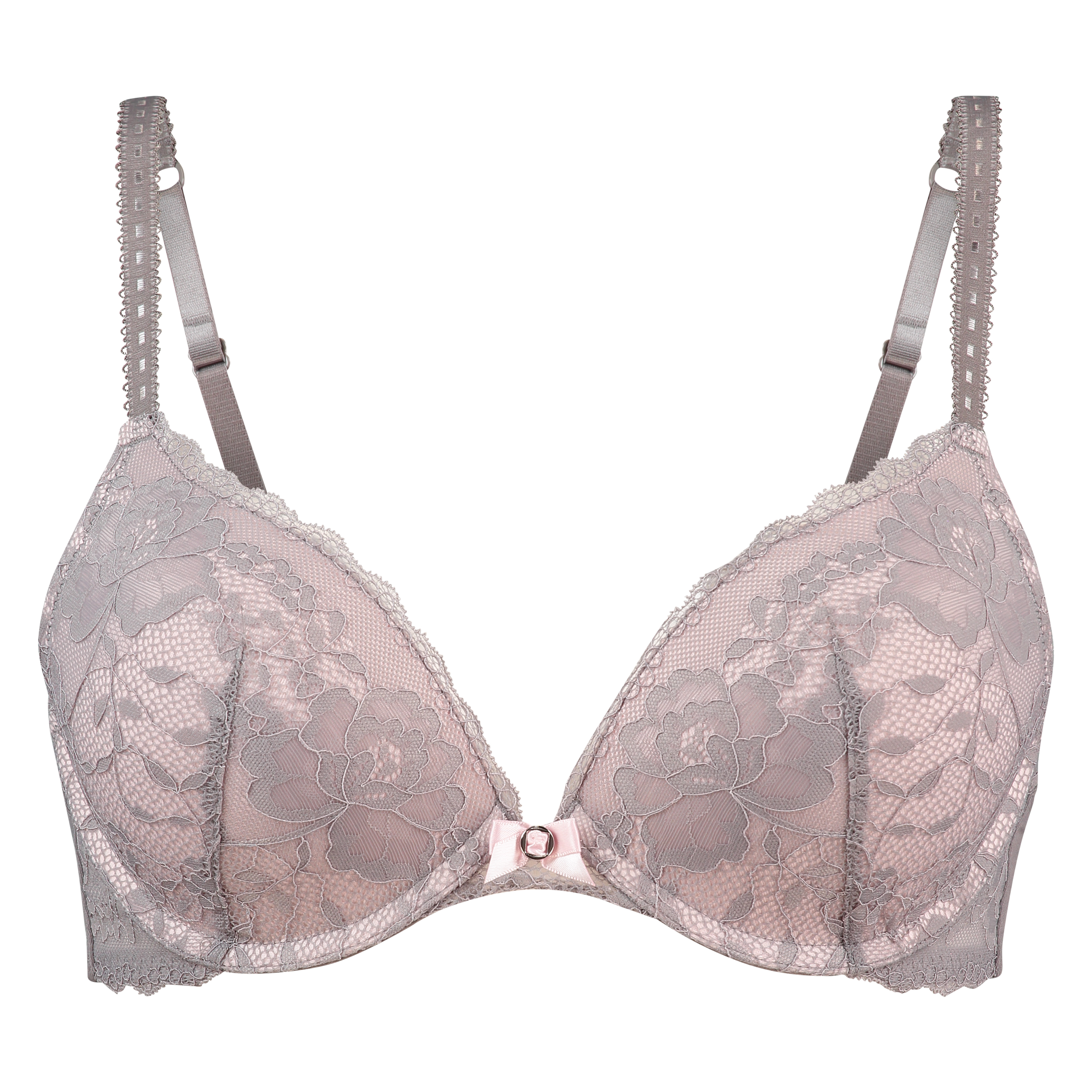 Soutien-gorge à armatures préformé push-up Theresa, Gris, main