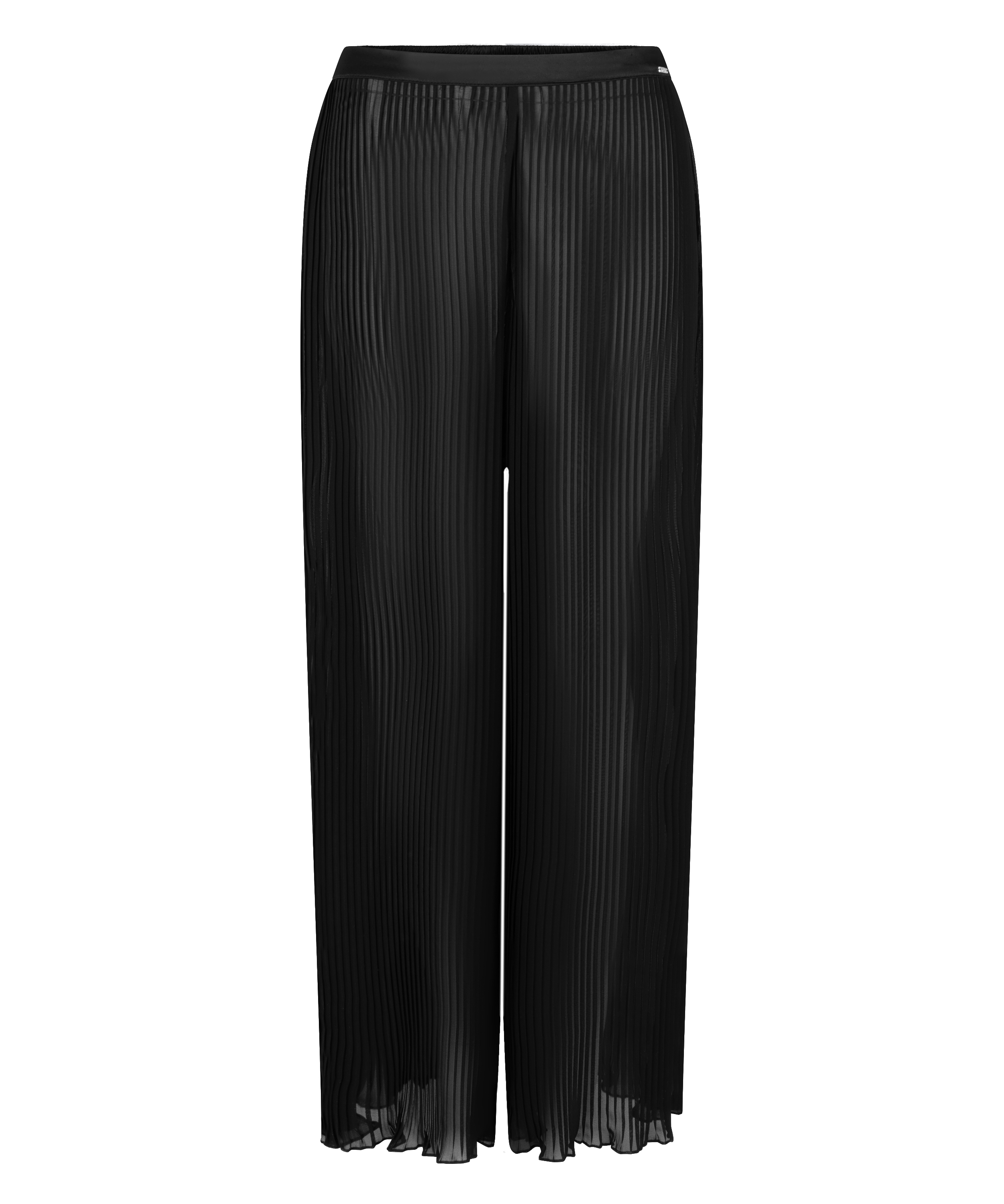 Pantalon Plisse, Noir, main
