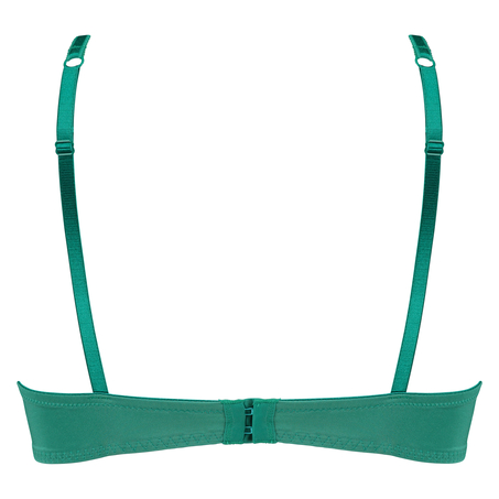 Padded underwired push-up bra Julia, Bleu