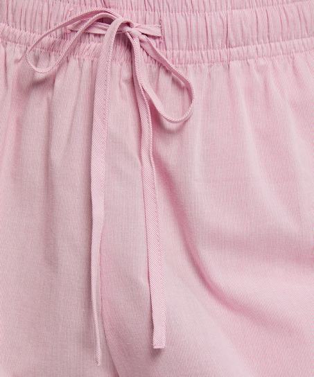 Pantalon de pyjama en Coton, Rose