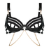 Soutien-gorge à armatures non-préformé Domantrix, Noir
